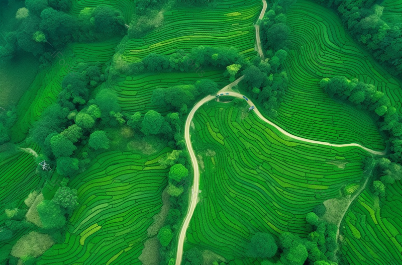 航拍绿色茶山风光背景,高清,摄影图,摄影图片,图片大全,摄影图免费下载